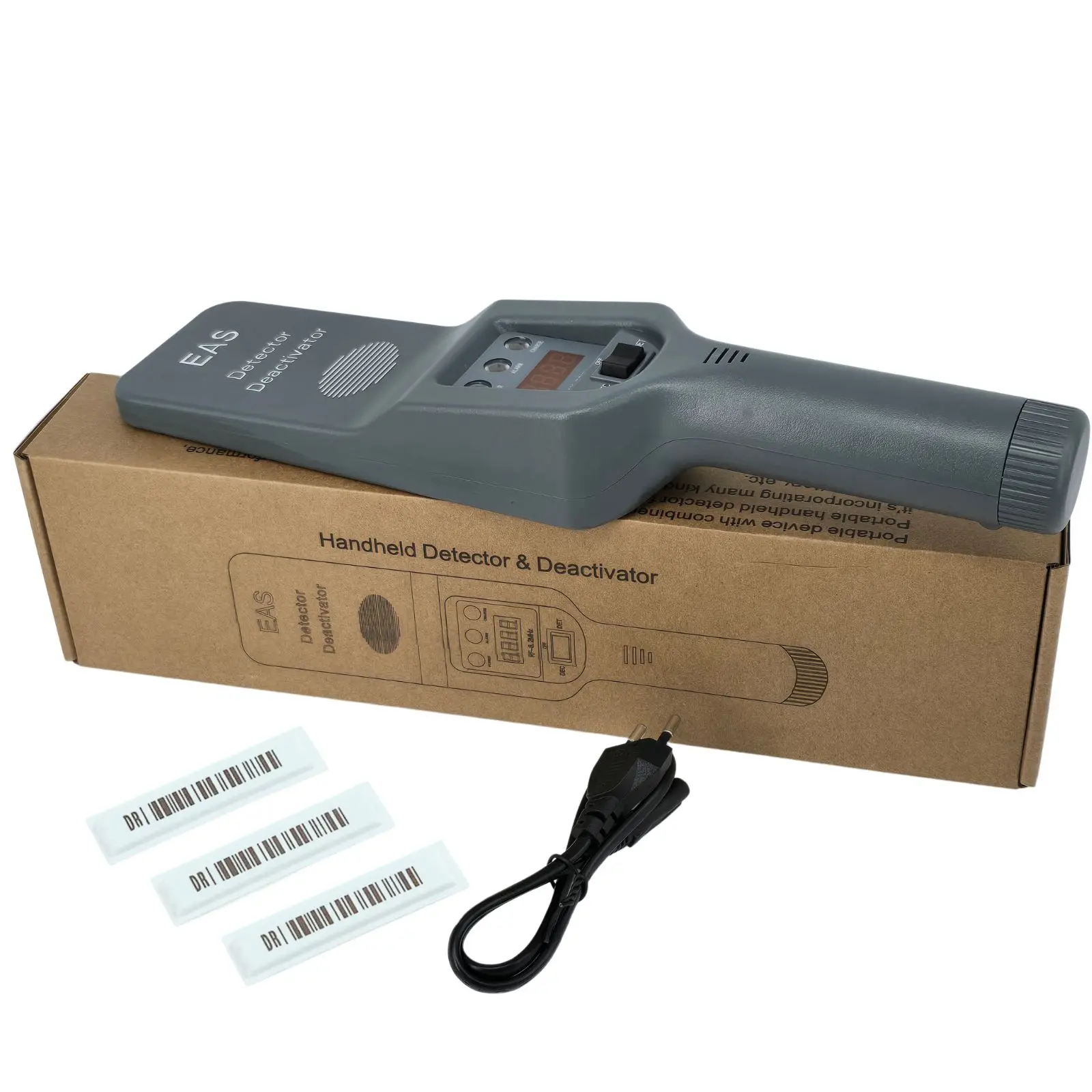 AM 58 Khz Label Deactivator Handheld Security Tag Detector Checkers  Rechargeable EAS Systems