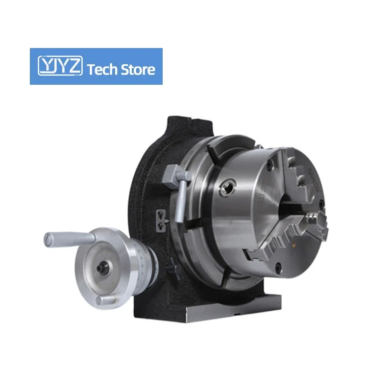 Three-Jaw Chuck Vertical And Horizontal Indexing Plate With Flange Precision Milling Machine Indexing Head Rotary Table