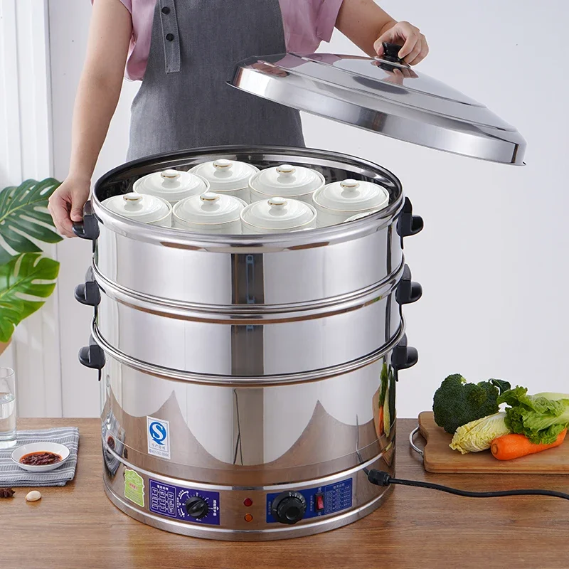 Коммерческая машина для производства чистого электрического завтрака, небольшой новый суп S