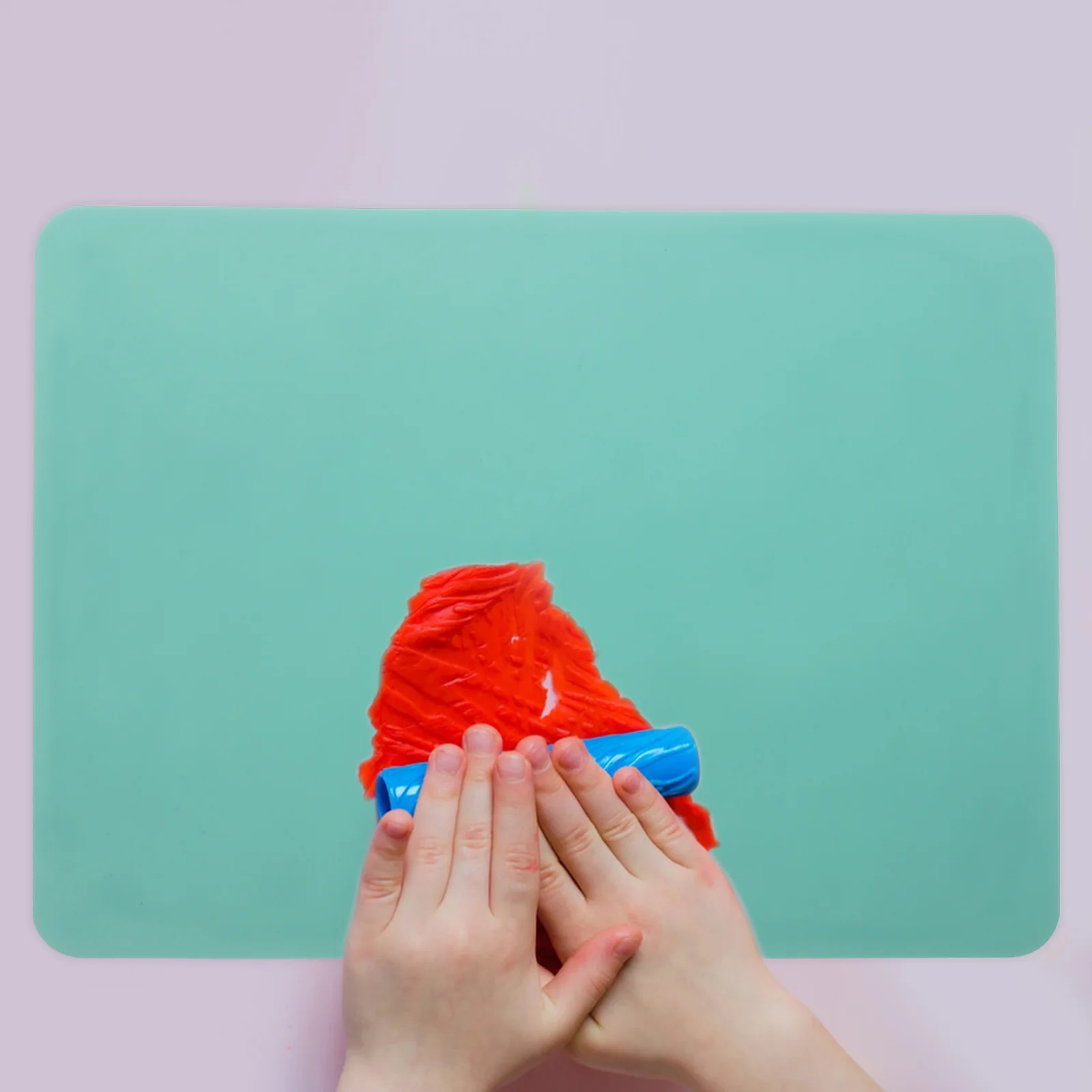 

3Pcs Silicone Craft Mat Non Slip Painting Table Protector Mat Desk Placemat Kitchen Countertop Art Workspace Pad