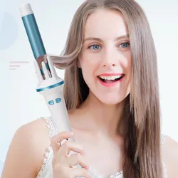 Automatic Curling Iron Professional Rotating Hair Curler Negative Ion Hair Care Styling Tools Electric Ceramic Curling Wand