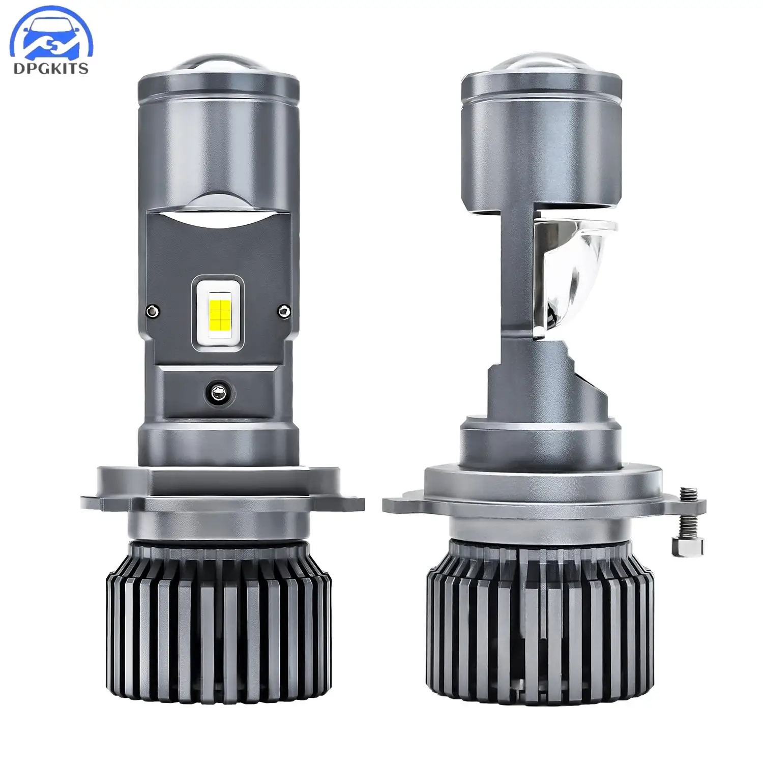 

DPGKITS 2pcs 25000LM 120W IP68 6000K 6 CSP LED Large Chips Double Lens Headlight N2 H4/9003 For Car Accessories Dropshipping