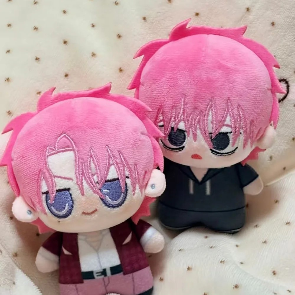 Anime Tamon's B-Side Tamon Fukuhara Cosplay Keychain Q Version Plush Cotton Doll Backpack Pendant Keyring Adult Collection