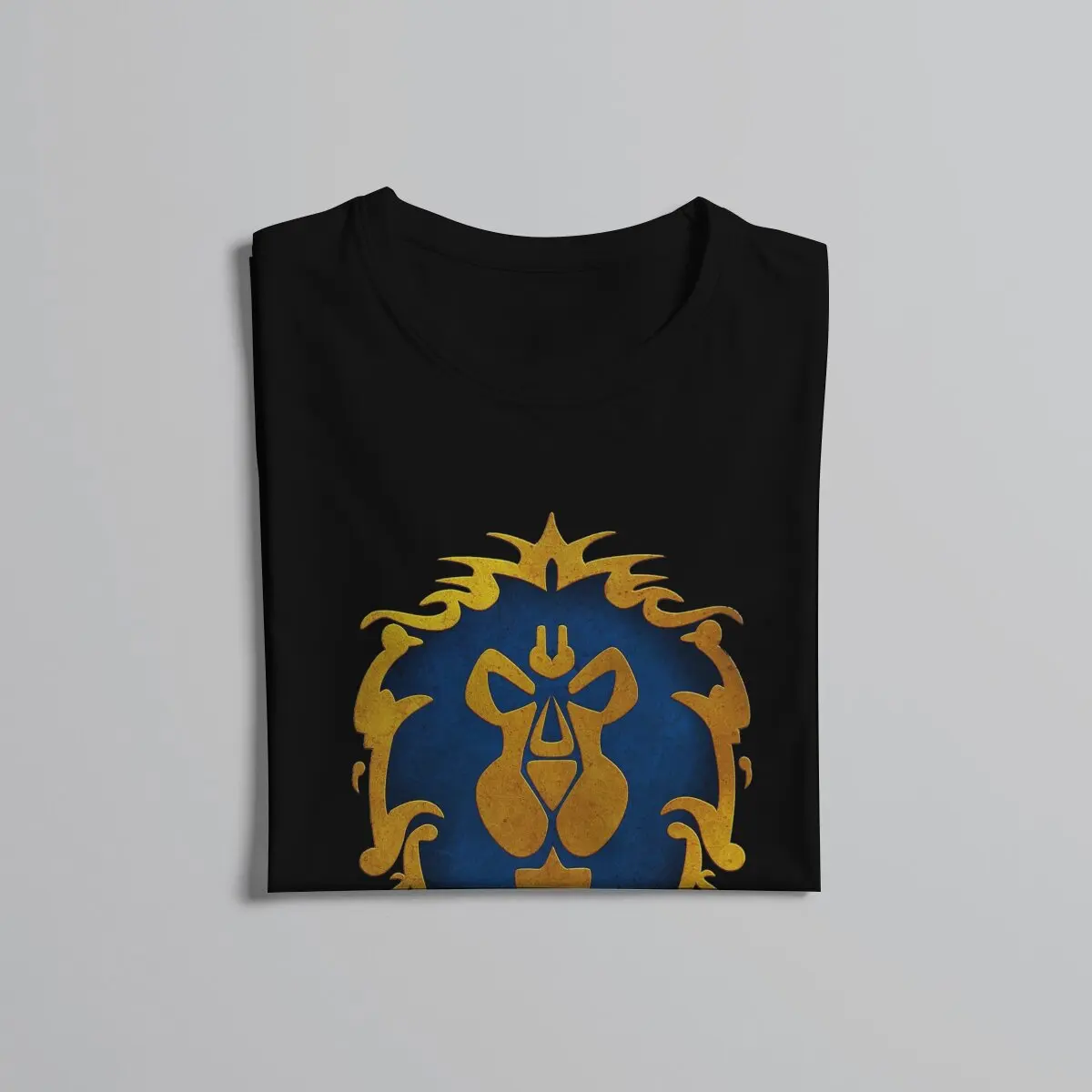 World of Warcraft Lion Tshirt Men Tops Vintage Summer Clothing T Shirt