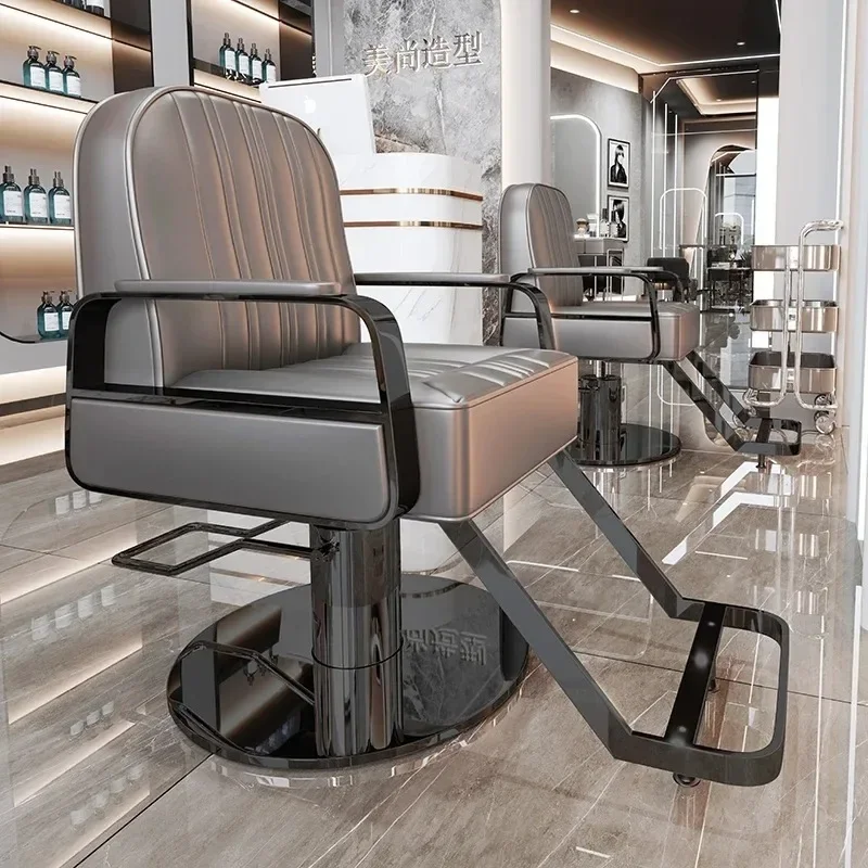 

Trendy Simple Barber Chairs Beauty Quality Luxury Beauty Salon Chair Ergonomic Comfortable Sillon Para Barberia Salon Furnitures