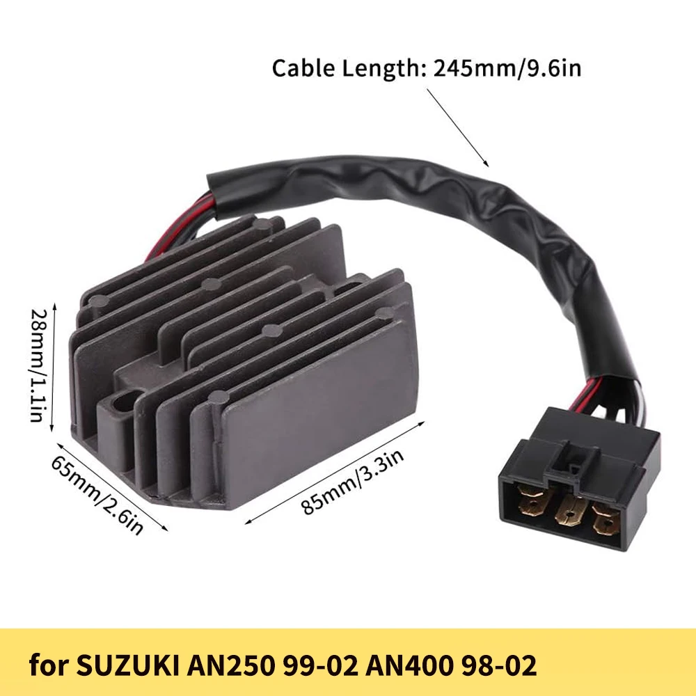 

Motorcycle Voltage Regulator Rectifier for SUZUKI AN250 1999-2002 AN400 1998-2002 Burgman 400 / Skywave 400 Burgman Skywave 250