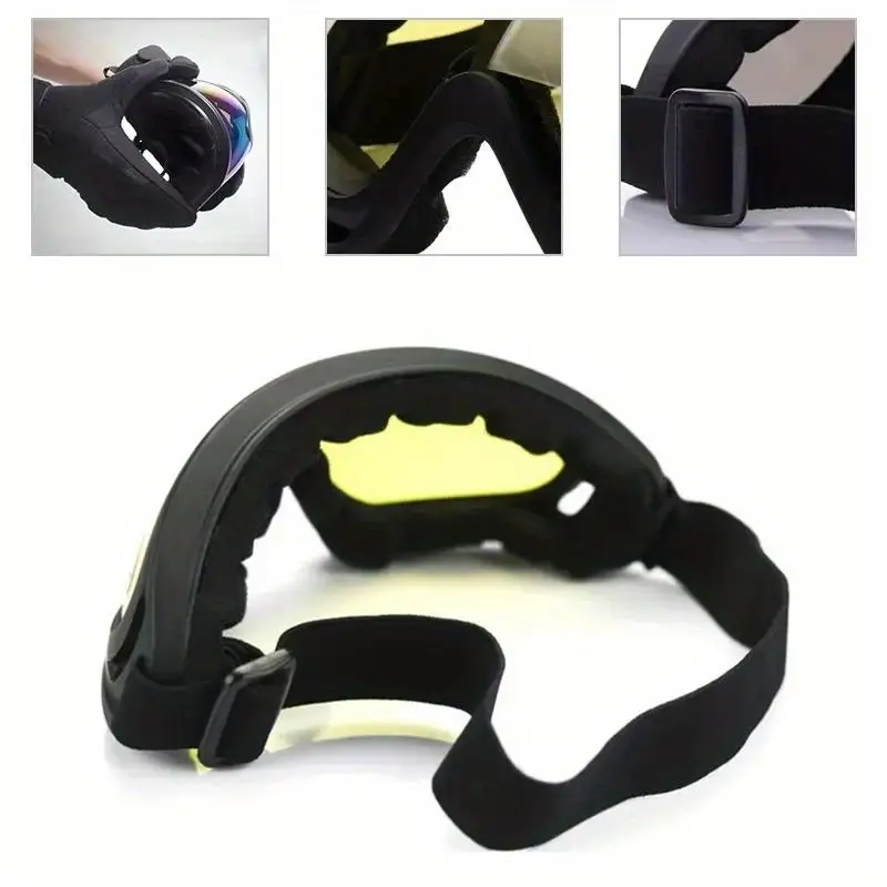 1Pc Hot Sale Motorcycle Goggles Masque Motocross Helmet Glasses Windproof Off Road Moto Cross Helmets Free Shipping