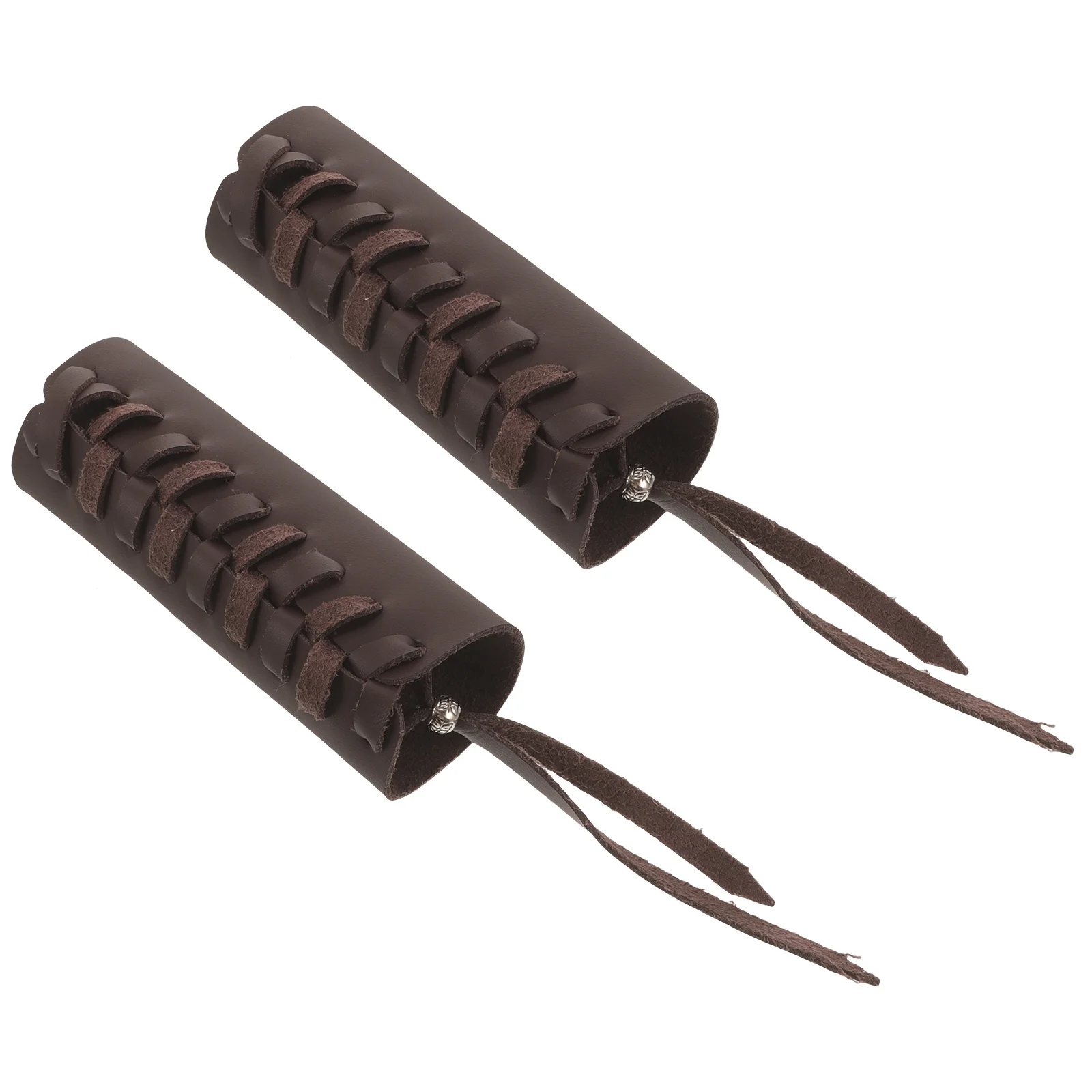 

2 шт. чехлы на руль мотоцикла, винтажные нескользящие противоударные накладки на руль, удобные аксессуары для верховой езды, ручки на руль