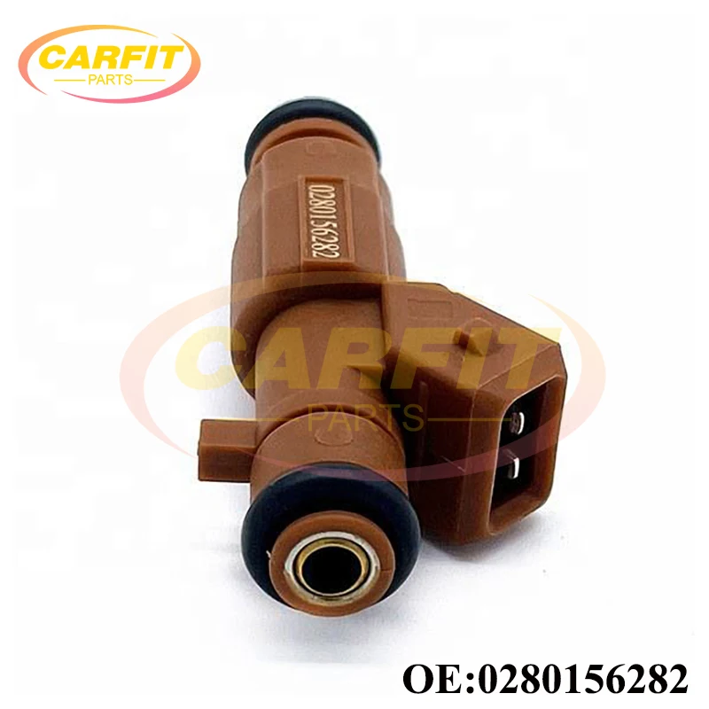 

High Quality OEM 0280156282 Fuel Injector Nozzle For Chery A5 1.6 2011-2012 CheryTiggo 2.4 2005-2008 Car Accessories