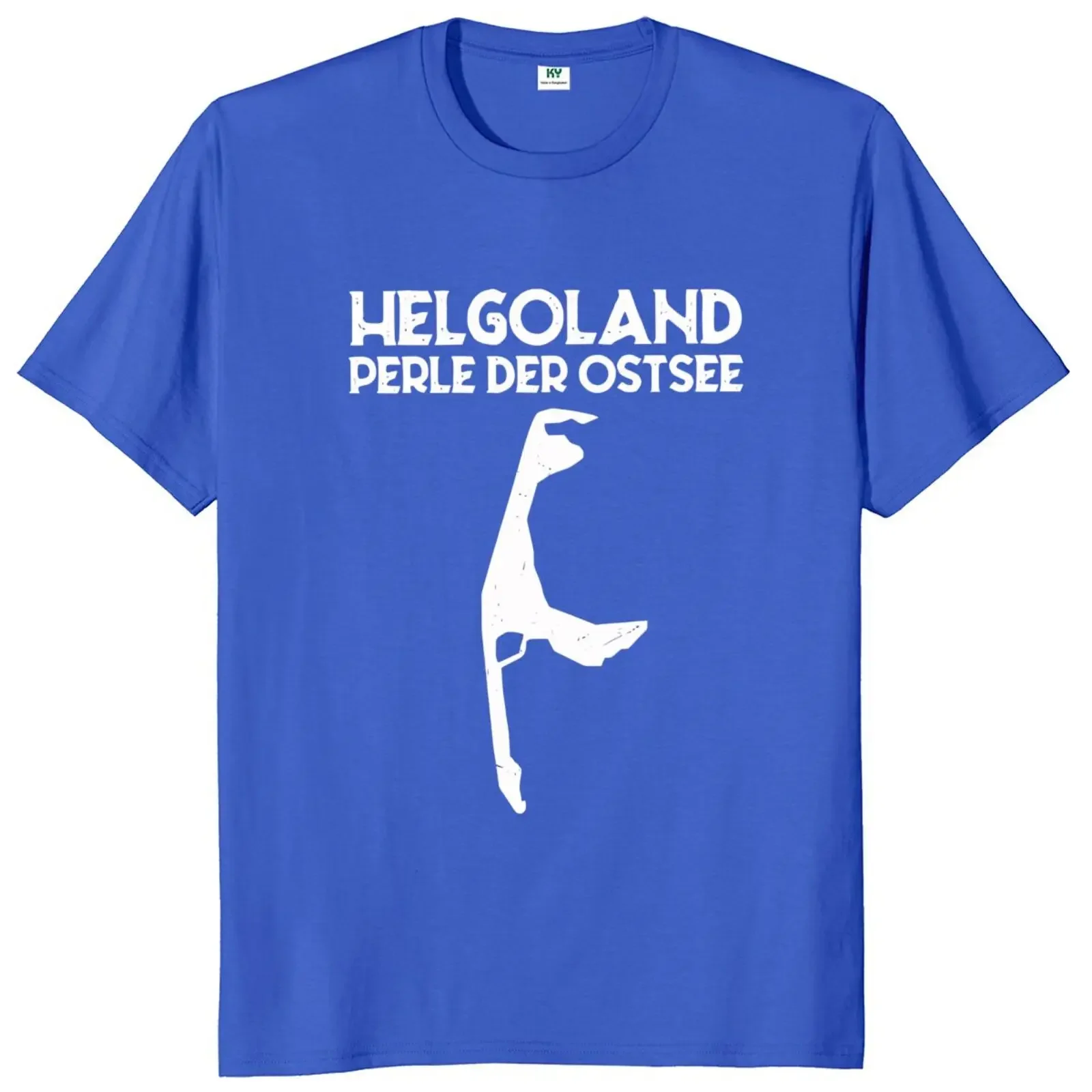 Helgoland Perle Der Ostsee T Shirt Helgoland Pearl Of The Sea Humor German Popular Tshirts EU Size 100% Cotton Unisex O-neck Tee