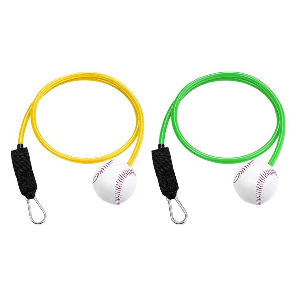 10-30LBS المطاط البيسبول المقاومة المدرب جديد دائم مطاطا الذراع قوة التدريب الصالحة للشرب الكبار البيسبول رمي العصابات #5