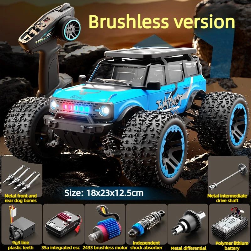 SG201 SG202 1/20 4WD Brushless RC Drift Off-Road Car Independent Suspension High Speed ​​2.4G Remote Control Climbing Car Toy