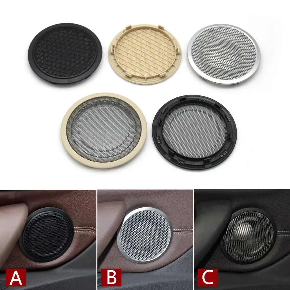 Car Interior Front Rear Left Right Door Loudspeaker Speaker Grille Cover For BMW F48 F49 F39 F52 F45 F46 51417424739 51417423792
