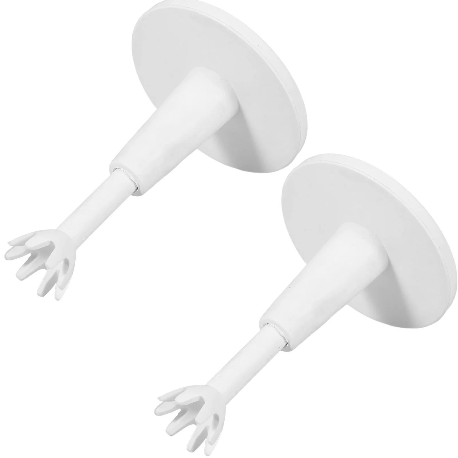 2Pcs Height Adjustable Golf Tees Strong Crown Top Training Pegs for Stable Ball Hold Ideal Practice Tool Indoor Outdoor Use