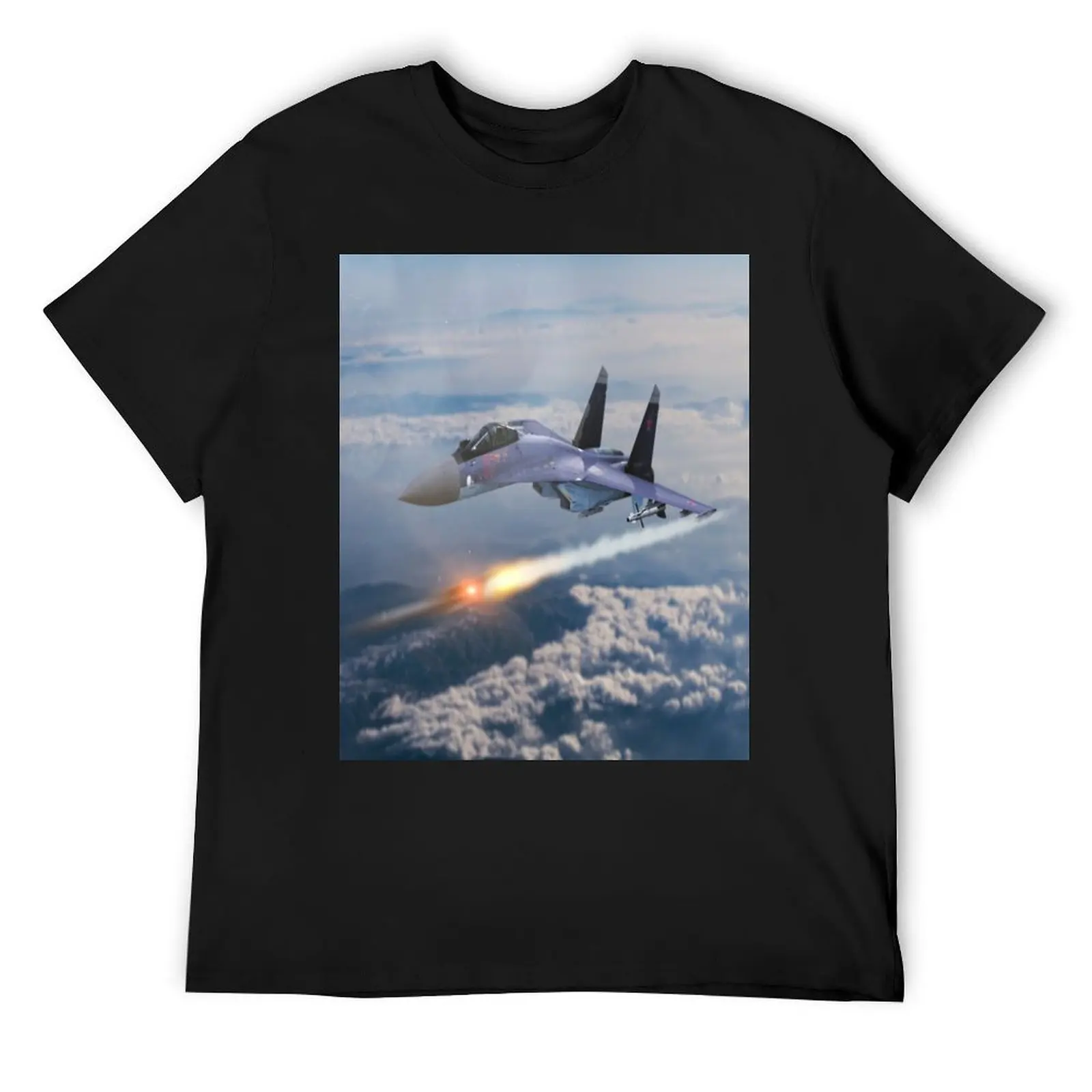 DI COLLECTION -FIGHTER JET-BA0062 T-Shirt graphic tee shirt sweat custom shirt luxury clothes men