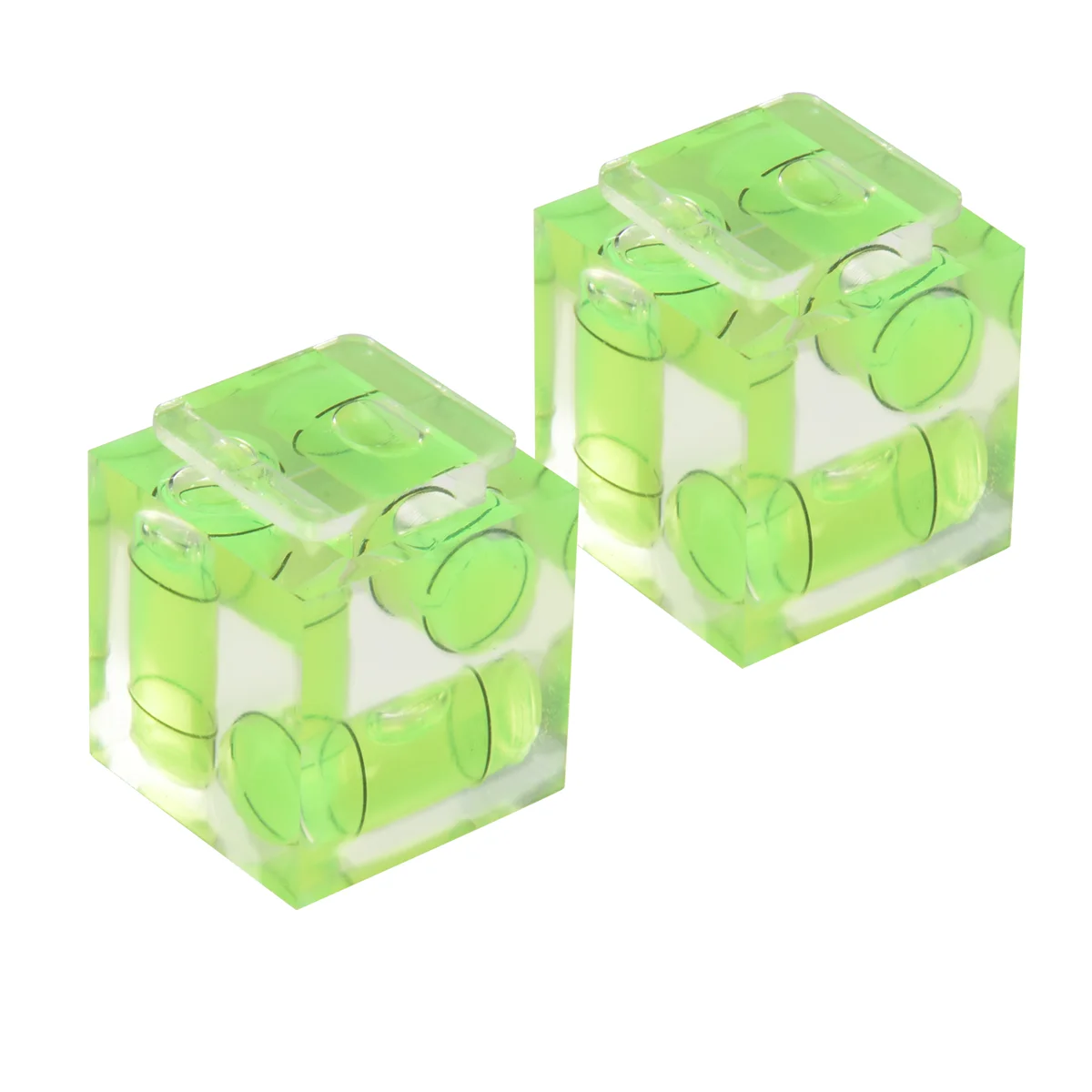 Livella a bolla a bolla con slitta calda tripla a 3 assi di vendita calda compatibile per fotocamera DSLR (confezione da 2)