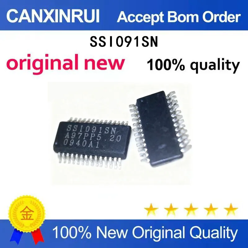 

(5 Pieces) LCD high-voltage chip SSI091SN SS1091SN SSI091ASN SSOP-28 is brand new