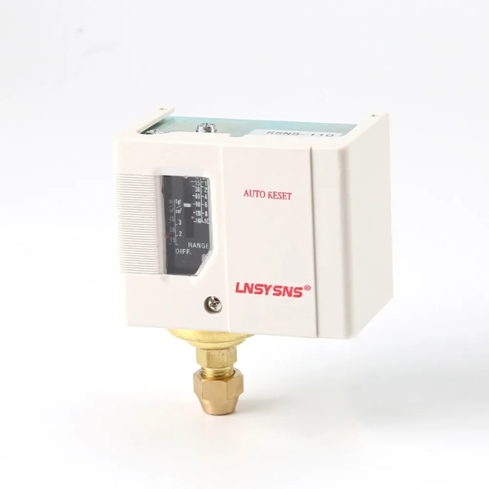Pneumatic Pressure Controller SSNS-110 for Fan AC Boiler under 10kg Adjustment 3s Pressure Switch