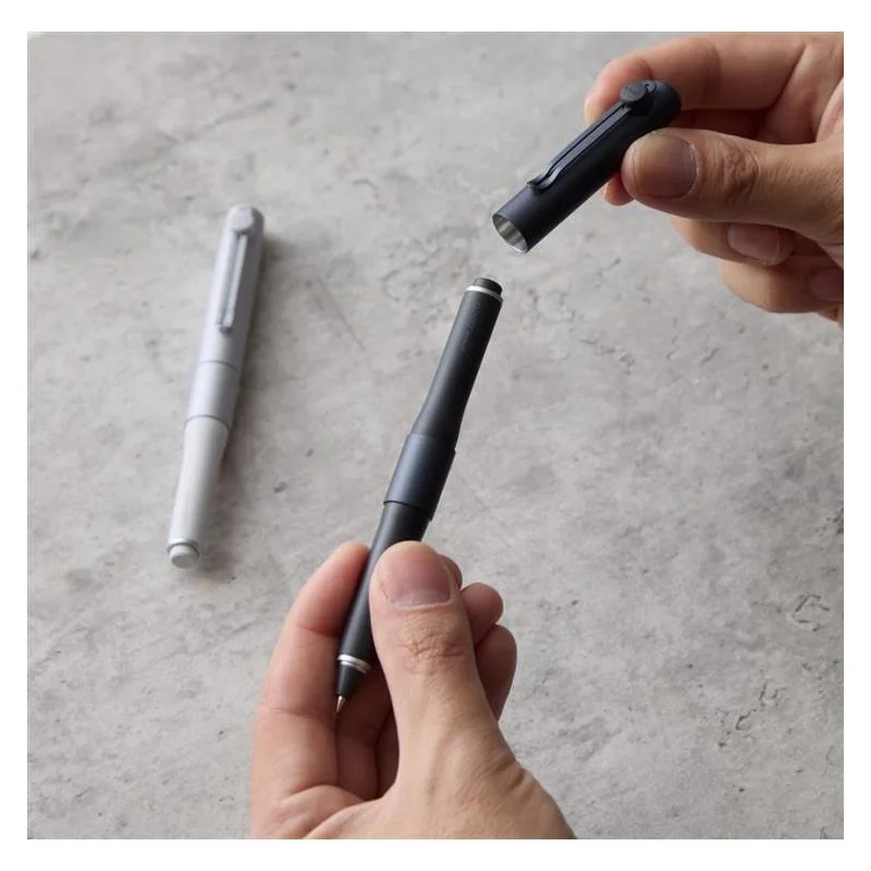 Uni-ball ZENTO 젤 펜 0.5mm 0.38mm 고급 팁 일본 펜 마그네틱 캡 부드러운 쓰기 사무실 학교 문구 서명 펜