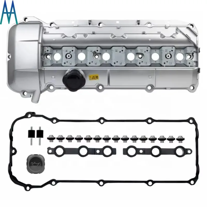 11121432928 Quality Aluminium Engine Valve Cover Kit for BMW M54  Valve Cover  E36 E34 Z8 323i  330Ci X5 3.0i