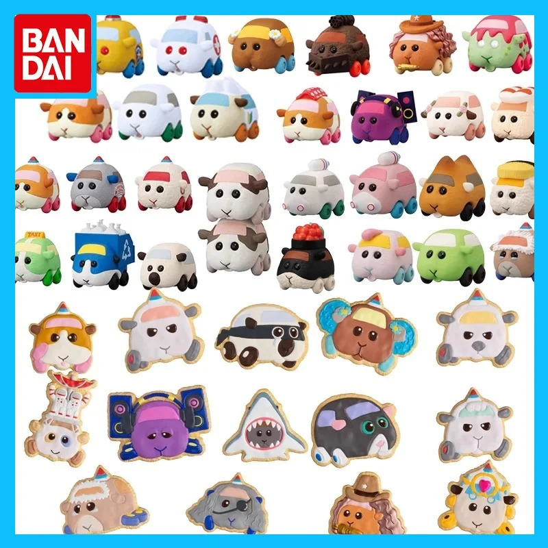 

Bandai Original PUI PUI Anime Figure Guinea Pig Good Friends Series CANDY TOY Action Figure Toys for Boys Girls Kids Gift
