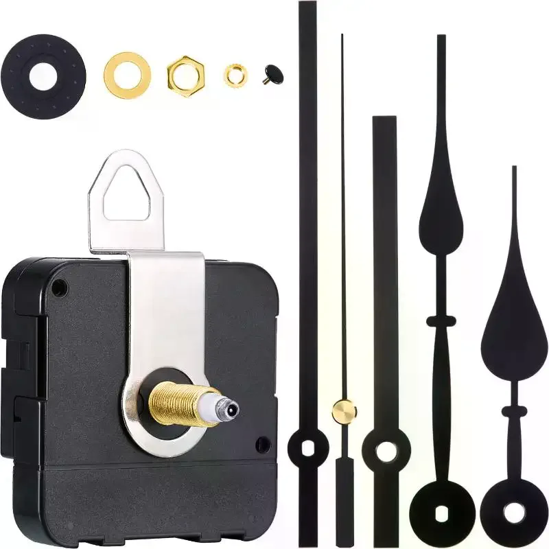 Complete Clockwork Table DIY Watch Repair Mechanism Silent Quartz Movement Wall Clock Part Kit