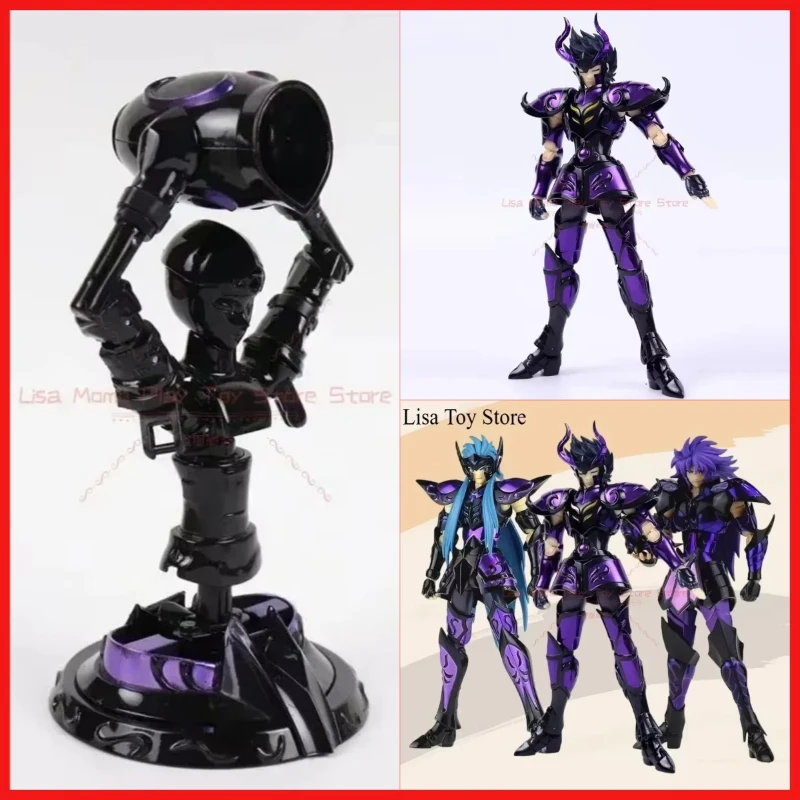 En Stock CS Saint Seiya tela mítica EX Acuario Camus Capricornio Shura Gemini Saga Hades Caballeros del Zodíaco muñeca de acción regalo
