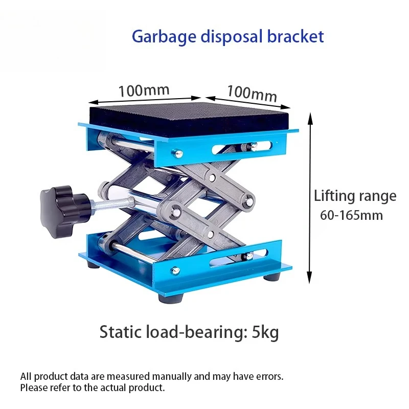 Waste Disposal Shock Absorber Mount Kitchen Sink Grinder Bracket Adjustable Lifting Base Stand Home Use Vertical Lifting Support