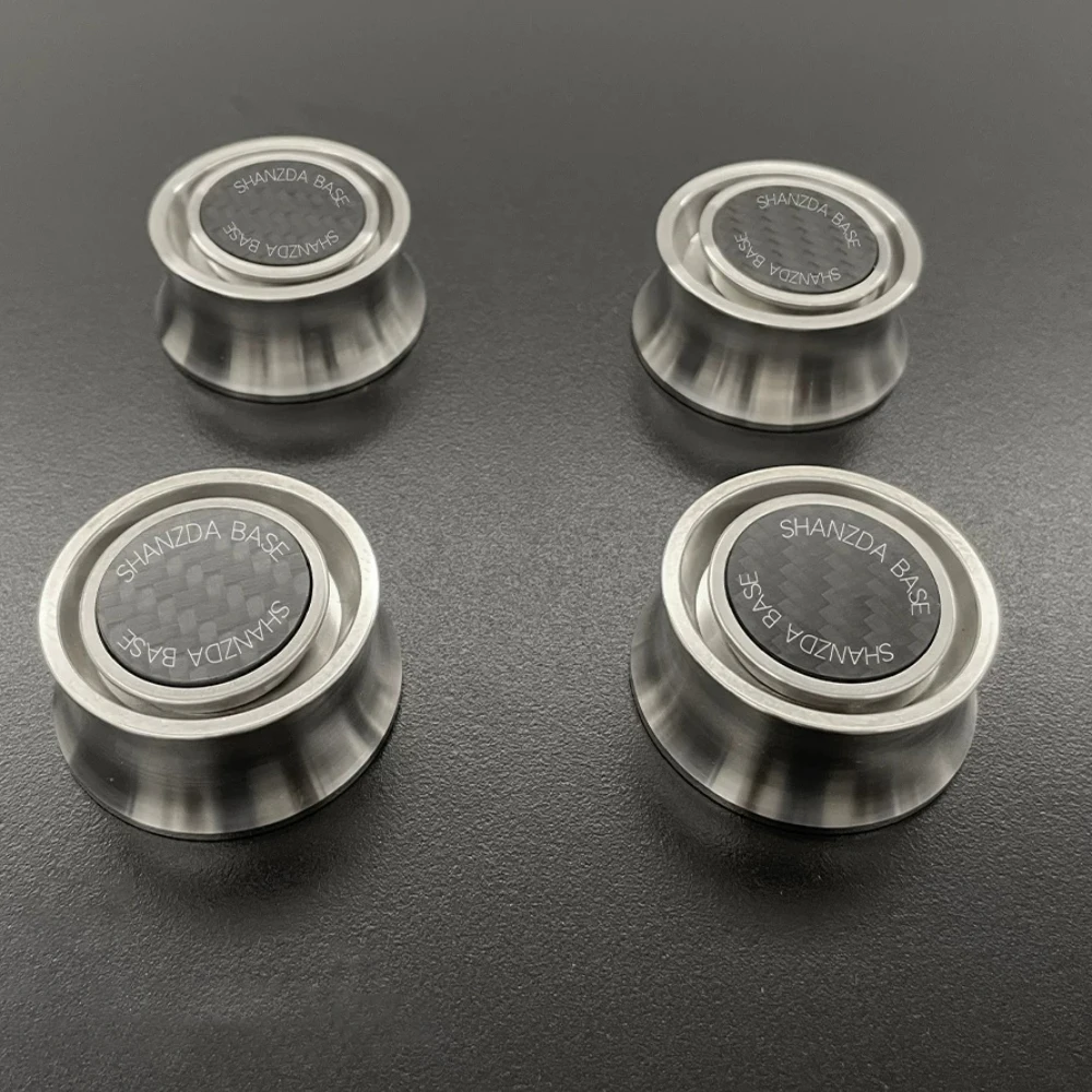 4PCS Ceramic Ball Isolation Feet Damping Shock Absorber Pads for CD Player Amplifier Preamp Power Amp DAC Audio Equipment