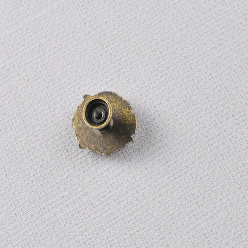 Zinc Alloy Small Lion Head Knob Antique Bronze Finish Furniture Handles Kitchen Cabinet Drawer Pulls Home Cabinet Accessories