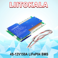 LiitoKala 4S-12V150A-BMS LiFePo4 Lithium Iron Phosphate Battery Protection Plate