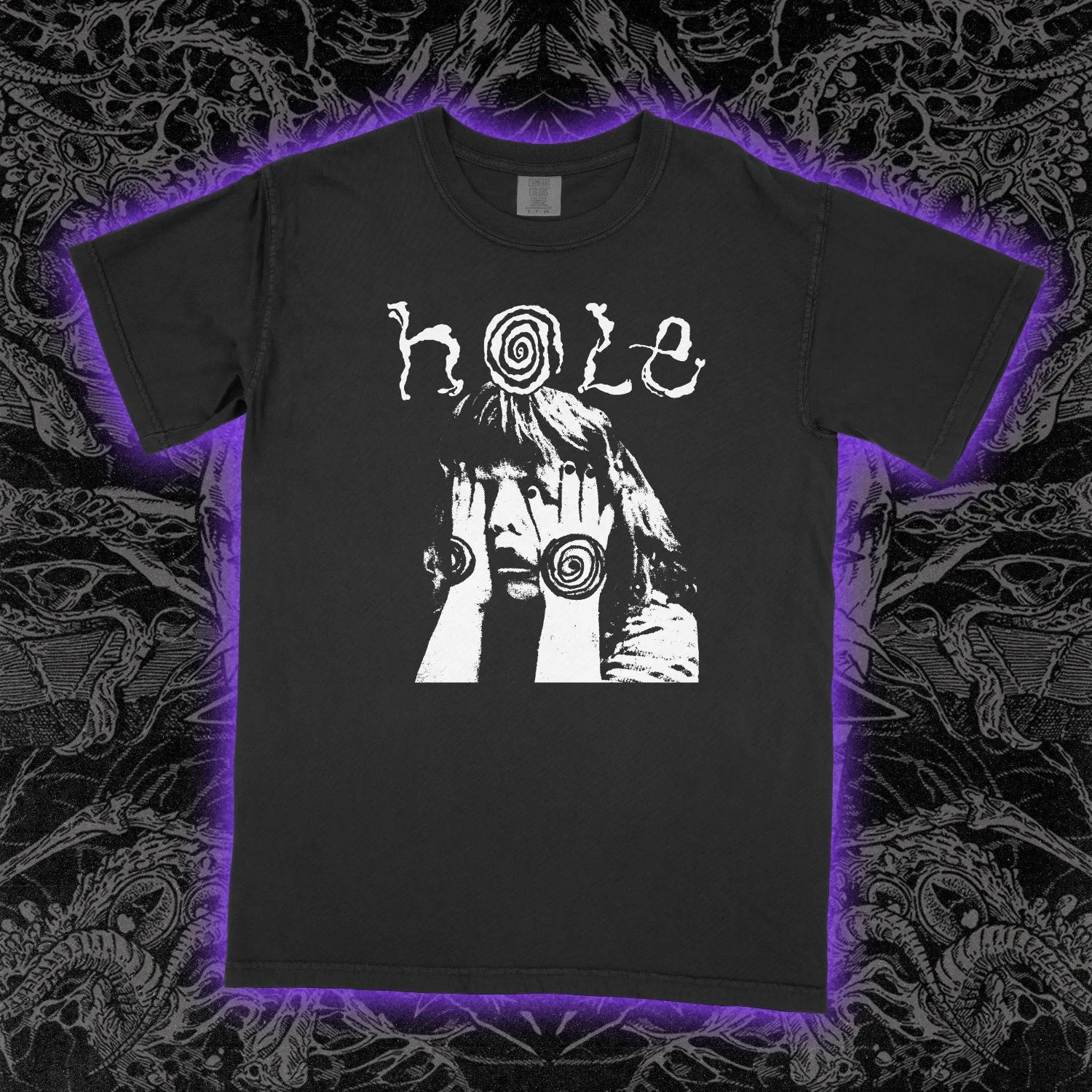 

Hole T-Shirt Vintage 90s Grunge Band Graphic Tee Courtney Love Rock Unisex Soft