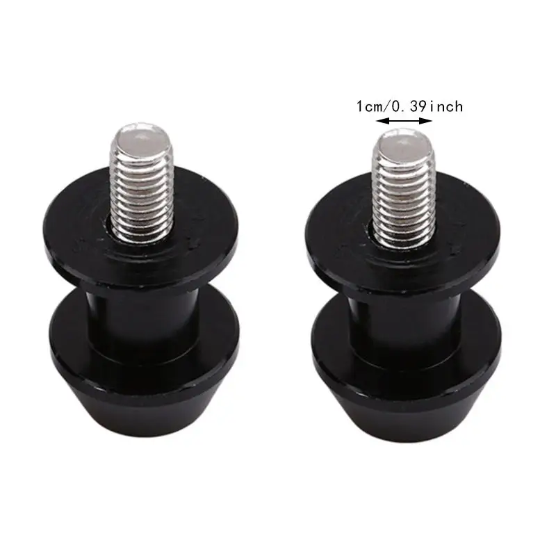 8/10mm Aluminum Alloy Motorcycle Swingarm Spools Stand Screw Holder Slider Paddock Spool For Motorbike Repair Support Accessory