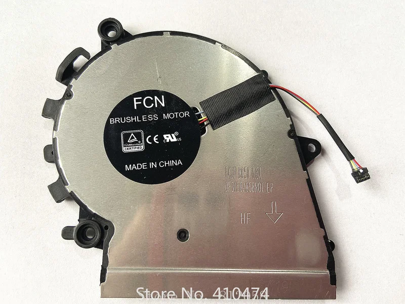 Imagem -03 - Ventilador da Cpu do Portátil Gpu para Lenovo Yoga 53014ikb 530-14arr Flex 6-14ikb Ventilador de Refrigeração Dfs150705af0t Fkgh Dfs150705br0t Fkjh Novo