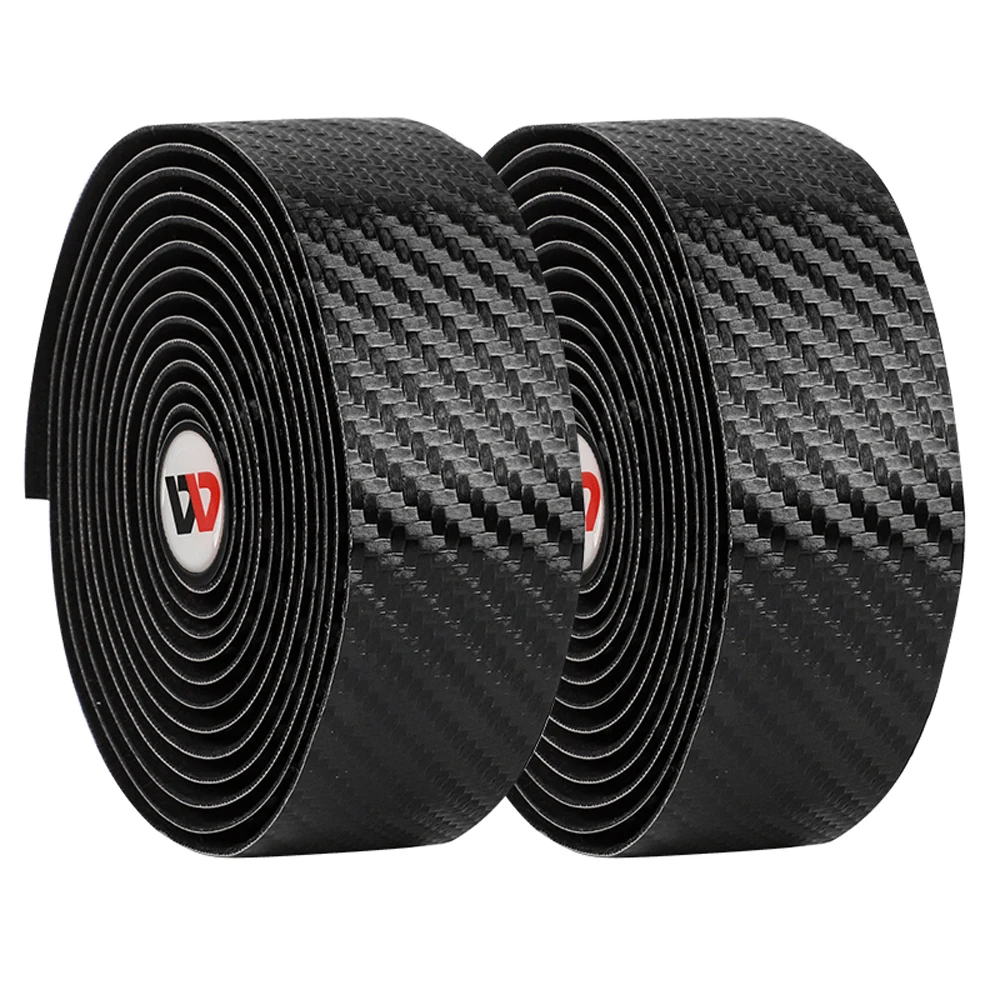 

Carbon Fiber Handlear Tape Pattern EVA PU Tape Practical Shock-Proof Toughness Damping Anti-Vibration Bar tape Belt For Road Bik