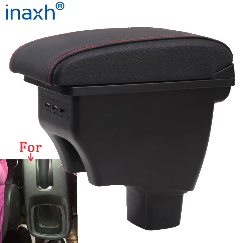 

For SUZUKI SX4 Armrest box For SUZUKI SX4 Car Armrest Storage box Retrofit parts car accessories Interior USB LED