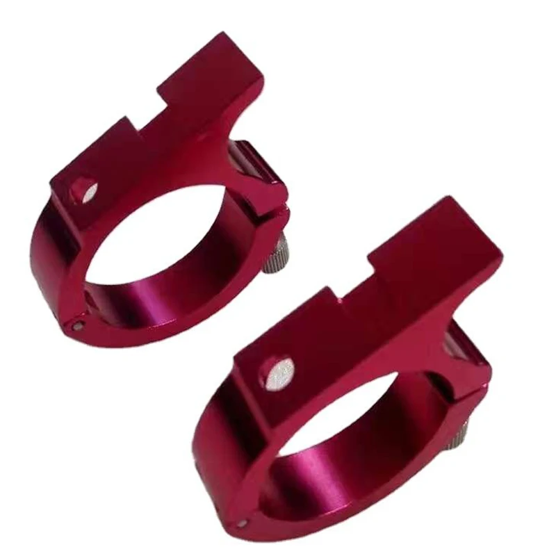 

CNC Stainless Steel Corrosion Resistant Two Piece Screw Locking Clamp Shaft Collar Aluminum Alloy Knurled Clamp