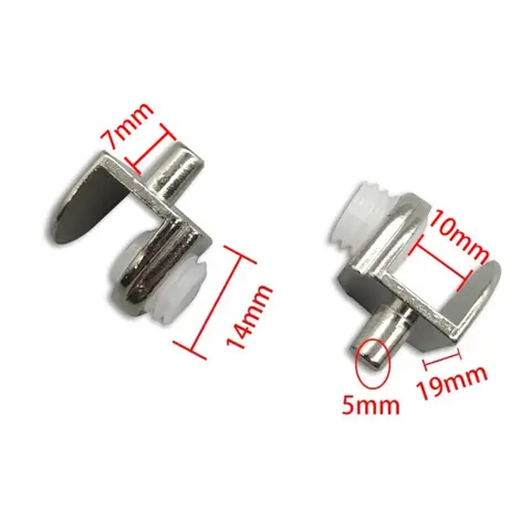 Glass Clamps Adjustable Shelves Holder Corner Bracket Clamp for 3mm 5mm 9mm
