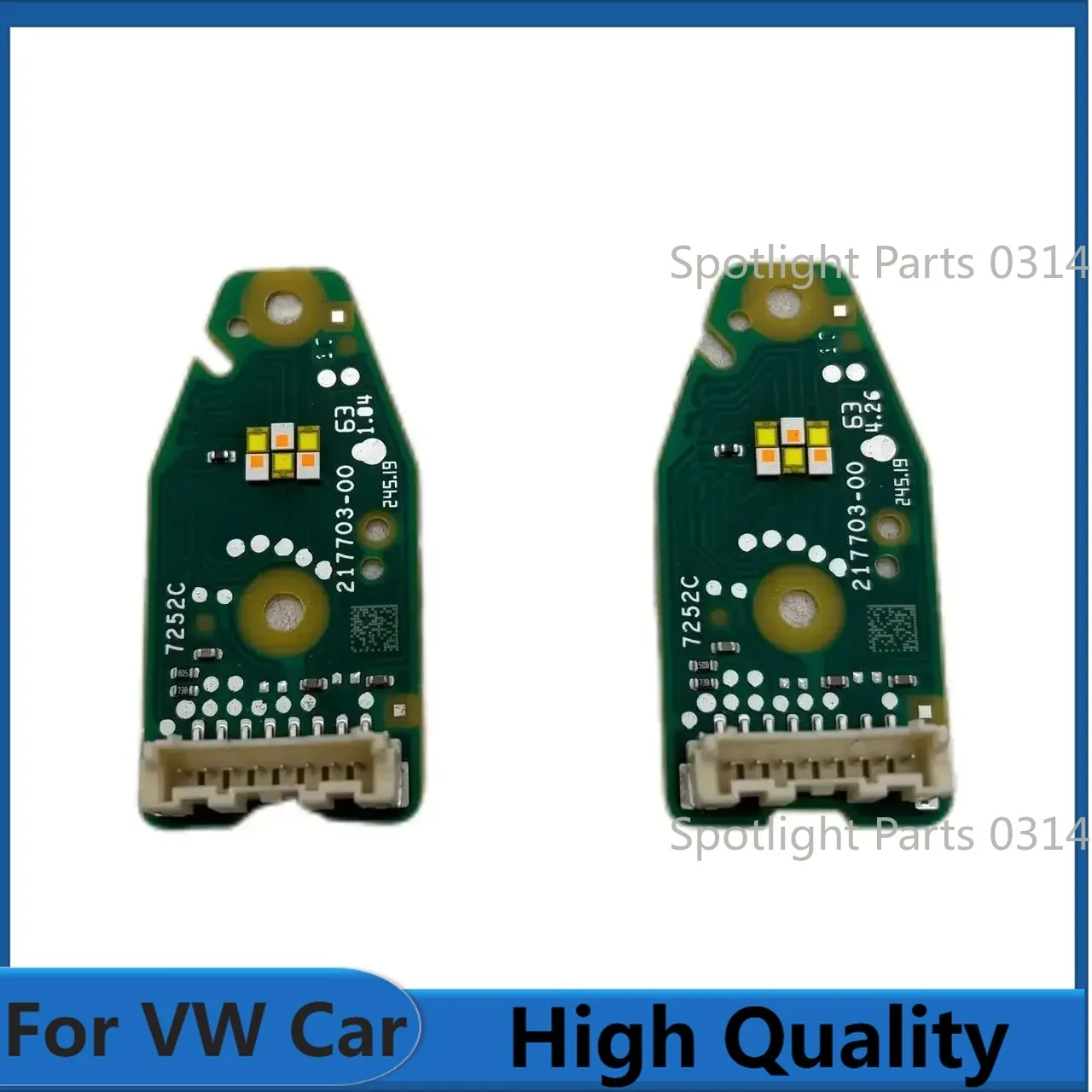 

761998478C 761998478B For VW Touareg 2019-2024 Low Version Angel Eye Chip LED DRL Ballast Light Source Board Car Accessories