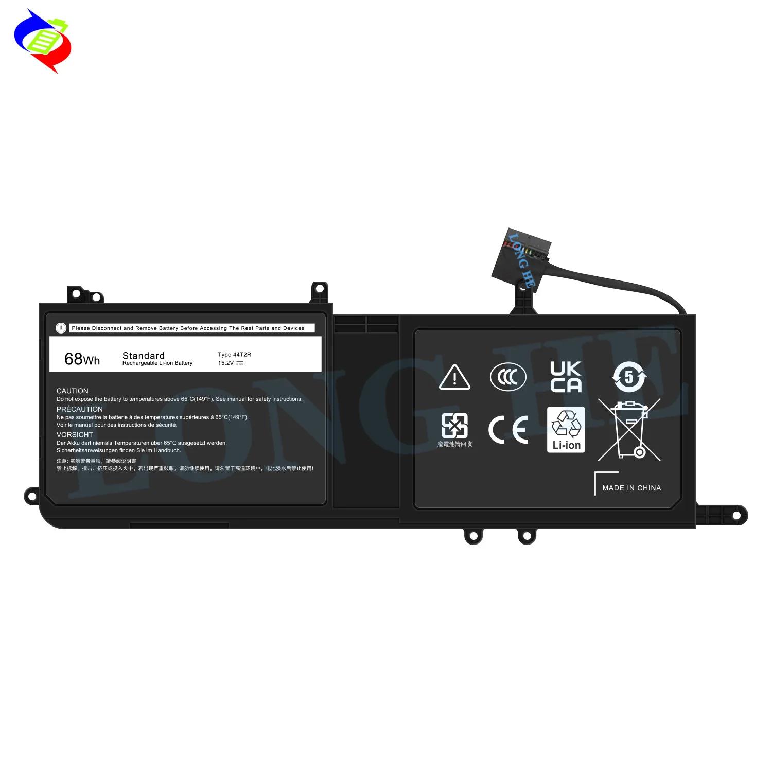 9NJM1 99Wh Laptop Battery for Dell Alienware 15 R3 R4 17 R4 R5 0546FF 0HF250 HF250 MG2YH 44T2R Replacement Notebook Battery