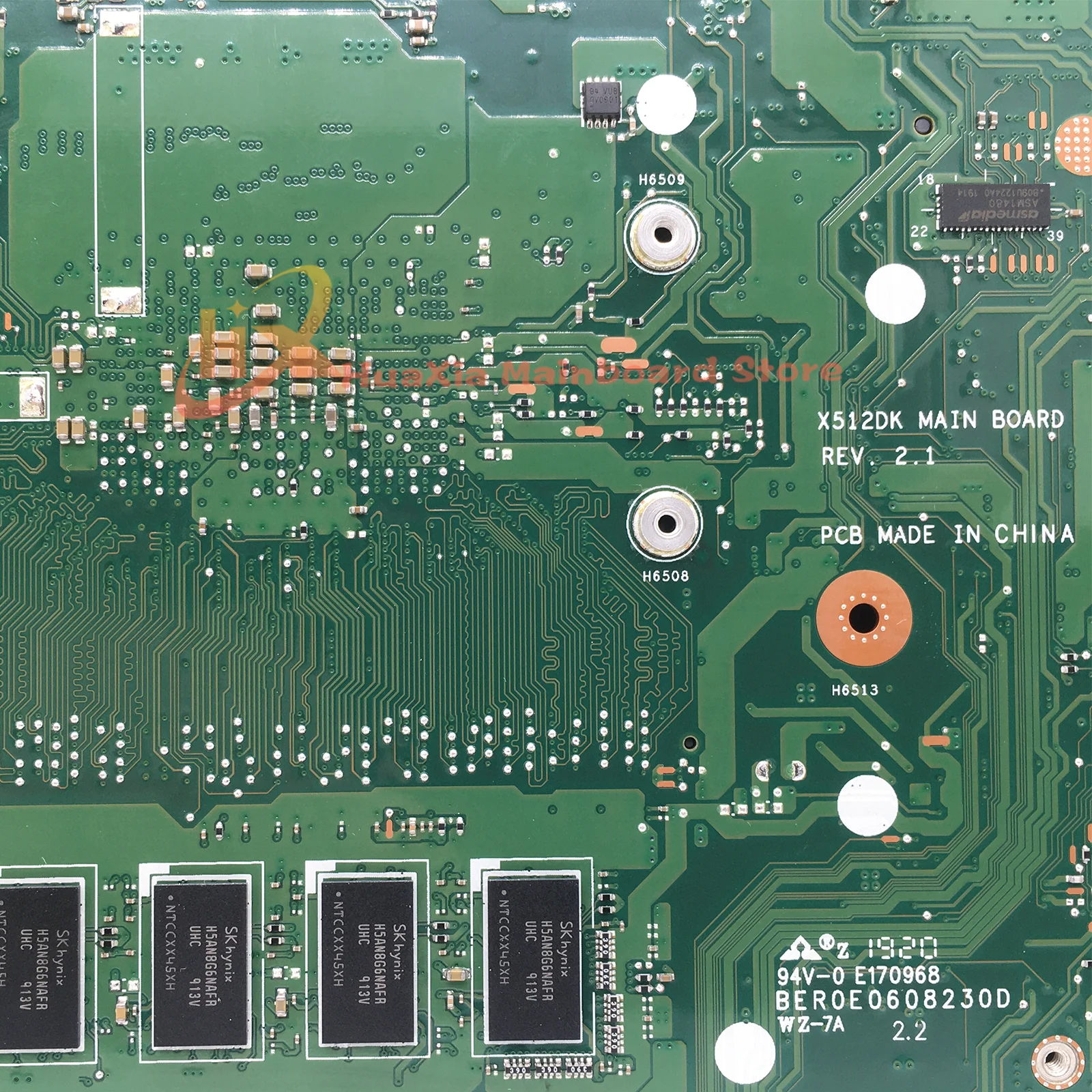 Imagem -06 - Placa Principal X512d para Asus X512dk M5050da F512d X512da A512da A512dk S512da X712da X712dk Portátil Placa-mãe r3 r5 r7 3th Gen