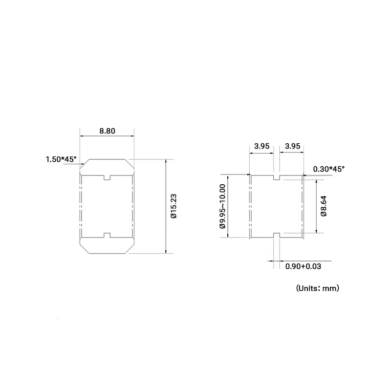 Delrin or Polycarbonate Mini V Wheel Kit small wheel assy with MR105zz bearing for V-Slot Linear Rail Aluminum Extrusion Profile