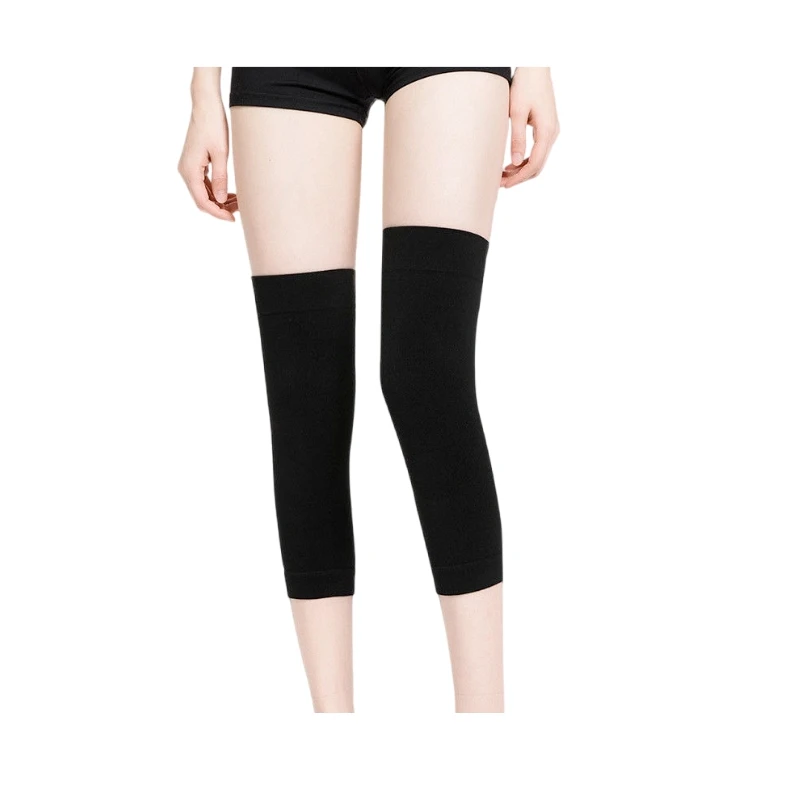 Kneepad Summer Autumn Knee Joint Lengthening Warm Color Cotton Air Conditioning Room Warm Kneepad Cold-proof Seamless Female