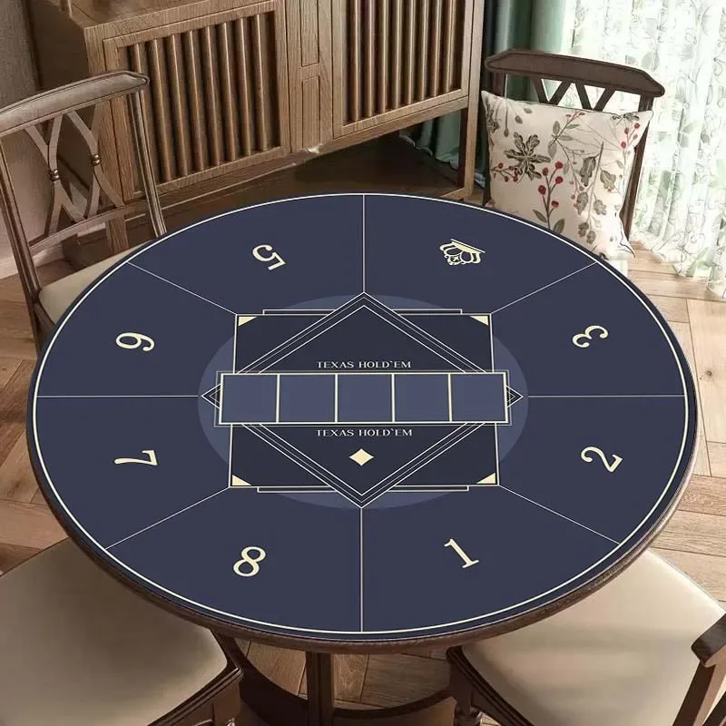Texas Hold\'em Table Mat Thickened Stainproof Family Entertainment Casino Professional Table Mat Entertainment Accessories