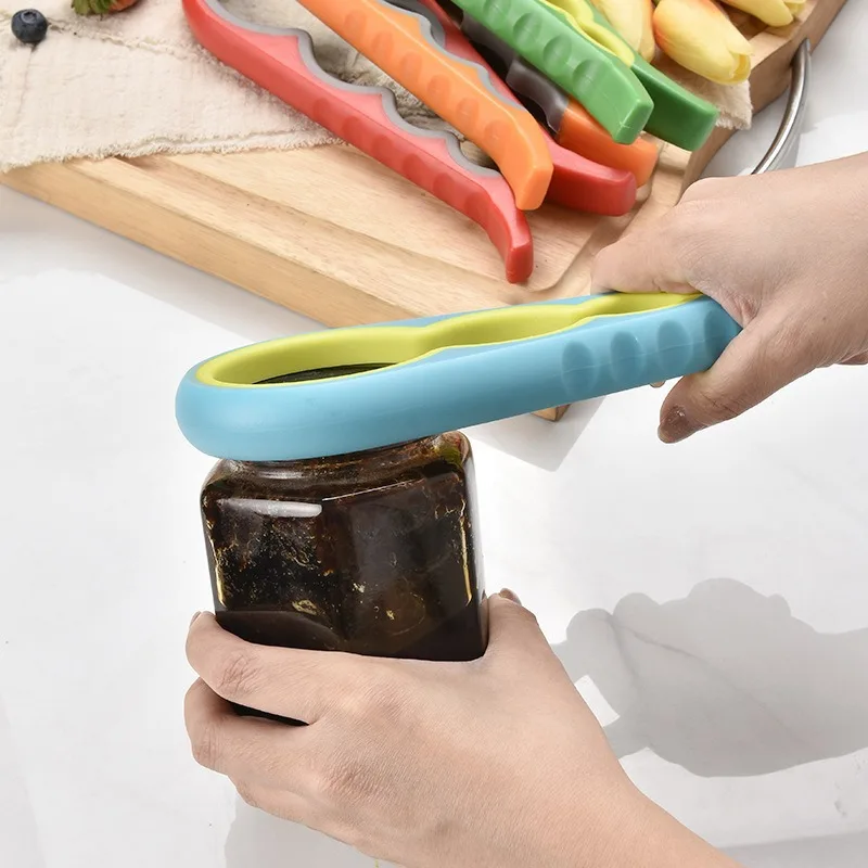 Four-in-one multifunctional bottle opener can opener lid opener beer screwing lid opener kitchen lid opener can easy kitchen accessories can opener