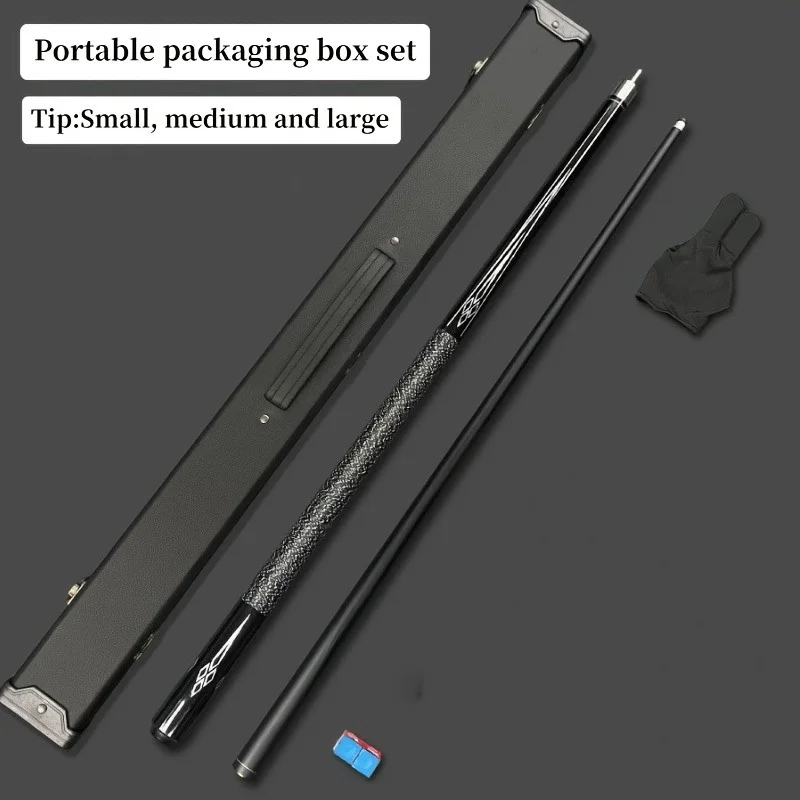 Professional Pool Cue Set, 10.5/11.5/12.5mm Optional Tips, 1/2 Pool Cue with Cue Case, Easy Storage, Ideal Holiday Gift