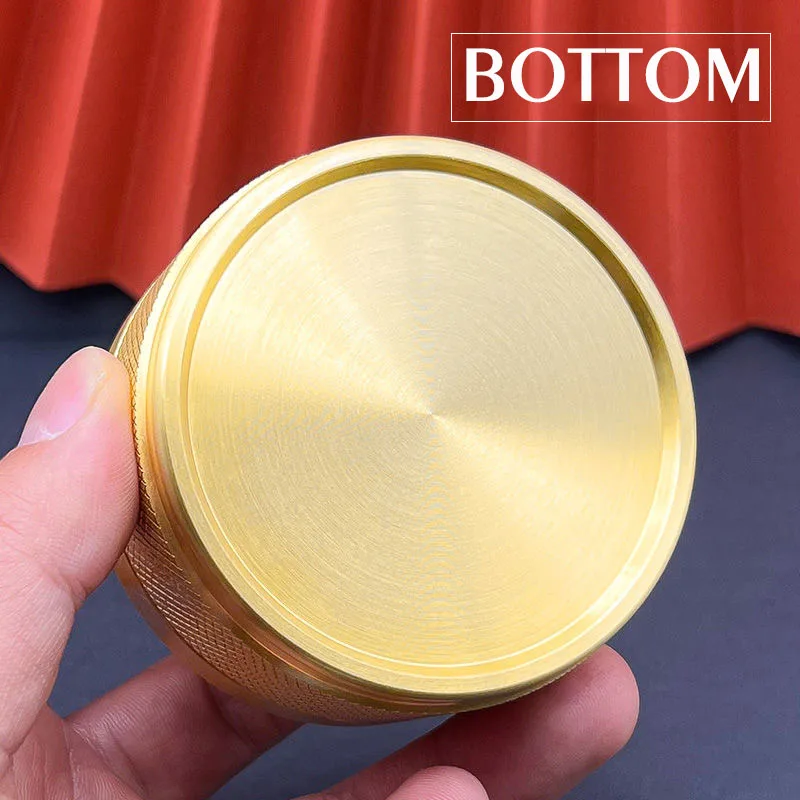 Portable Pocket Brass Ashtrays With Lid High Quality Metal Mini Car Ashtrays With Cover Desk Accessories Men Gifts Ash Holder