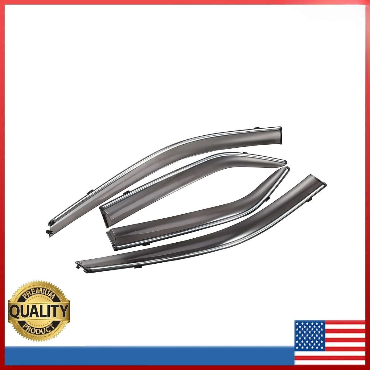 

Для Toyota Camry 2012-2017: Новые ветровики JDM (дефлекторы окон, защита от дождя)