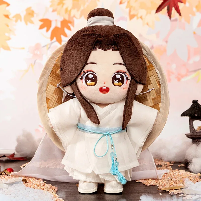 

qq78Request7Anime Tian Guan Ci Fu Official Original Xie Lian Hua Cheng Plush Cosplay 20cm Standing Posture MDZS Gifts Halloween