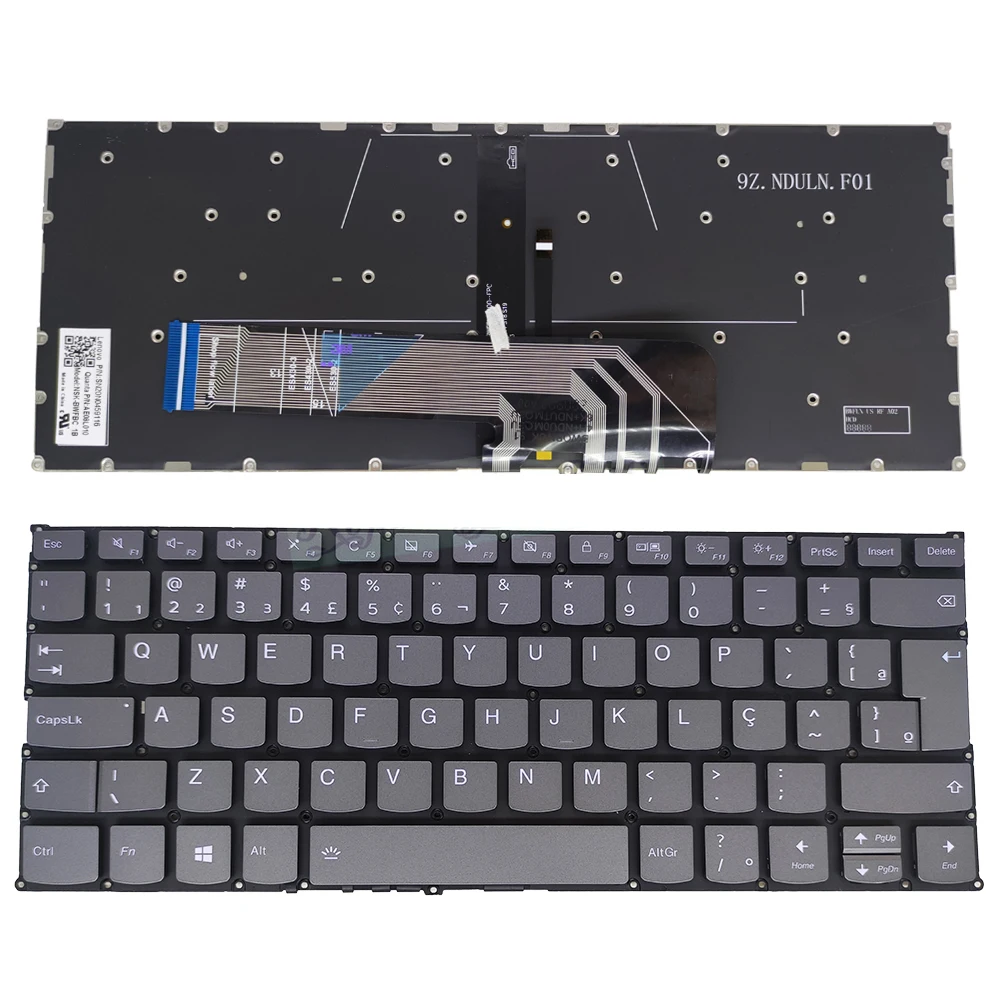 New Backlit French Brazil Keyboard For Lenovo IdeaPad C340 14 C340 14API 14IWL C740-14IML 730-15 15IWL 730-13IKB 530S-14 FR BR